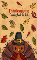 Thanksgiving Coloring Book for Kids
