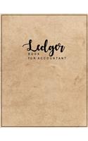 Ledger Book For Accountant: Daily Transaction Recorder Book for Accountant/Small Business/ Personal Uses