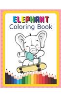 Elephant Coloring Book