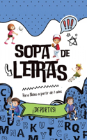 Sopa de letras para niños a partir de 7 años
