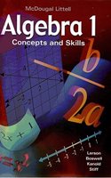 McDougal Concepts & Skills Algebra 1 Indiana: Lesson Plans W/Test Prep Algebra 1: Lesson Plans W/Test Prep Algebra 1