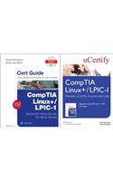 Comptia Linux+ / Lpic-1 Textbook and Pearson Ucertify Course and Labs Bundle