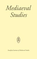 Mediaeval Studies 81 (2019, Publ. 2020)