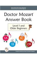 Doctor Mozart Music Theory Workbook Answers for Level 1 and Older Beginners