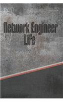 Network Engineer Life: Personalized Isometric Dot Notebook 120 Pages 6x9