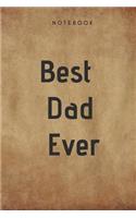 Best Dad Ever Notebook