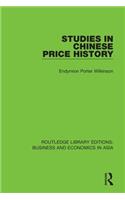 Studies in Chinese Price History