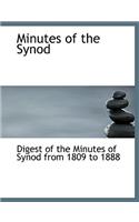 Minutes of the Synod