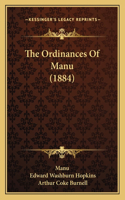 The Ordinances Of Manu (1884)
