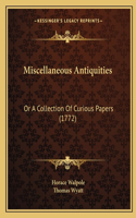 Miscellaneous Antiquities