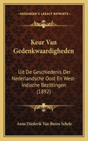 Keur Van Gedenkwaardigheden