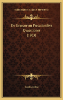 De Graecorvm Precationibvs Qvaestiones (1903)