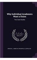 Why Individual Academics Want a Union