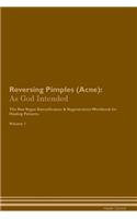 Reversing Pimples (Acne): As God Intended the Raw Vegan Plant-Based Detoxification & Regeneration Workbook for Healing Patients. Volume 1