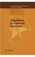 Algorithms in Algebraic Geometry