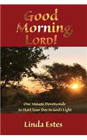Good Morning, LORD!