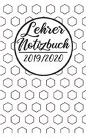 Lehrer Notizbuch 2019 / 2020: Lehrerkalender 2019 2020 - Lehrerplaner A5, Lehrernotizen & Lehrernotizbuch für den Schulanfang