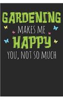 Notebook: Gardening Gift Dot Grid 6x9 120 Pages