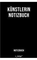 Notizbuch für Künstlerin