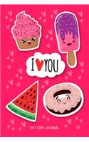 I Love You - Dot Grid Journal