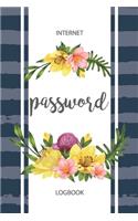 INTERNET Password Logbook