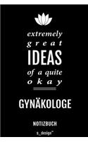 Notizbuch für Gynäkologen / Gynäkologe / Gynäkologin: Originelle Geschenk-Idee [120 Seiten liniertes blanko Papier]