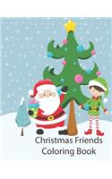 Christmas Friends Coloring Book