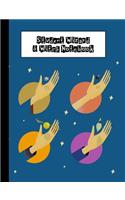 Student Wizard & Witches Notebook: Notebook Ruled Paper for Birthday, Christmas, Back to School Journal Gift for Magical Friend, Family, Teacher, Student
