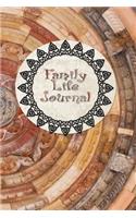 Family Life Journal: Wooden Tile Mandala