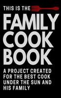 Family Cookbook: Blank Recipe Book, Recipe Journal, Blank Cookbook, Recipe Notebook, Family Cookbook (110 Pages, Blank, 8.5 X 11)