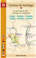 Camino de Santiago Maps - Mapas - Mappe - Mapy - Karten - Ca