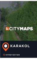 City Maps Karakol Kyrgyzstan