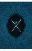 Monogram Skiing Notebook