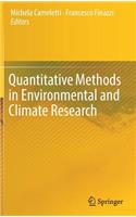 Quantitative Methods in Environmental and Climate Research
