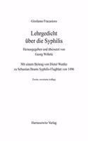 Lehrgedicht Uber Die Syphilis