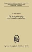 Verantwortungen Des Naturwissenschaftlers