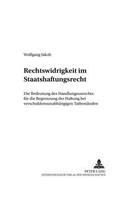 Rechtswidrigkeit Im Staatshaftungsrecht