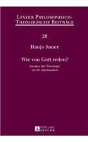 Wie Von Gott Reden?