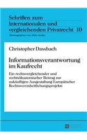 Informationsverantwortung im Kaufrecht