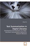 Text Summarization in Digital Libraries