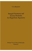 Integral Geometry and Inverse Problems for Hyperbolic Equations