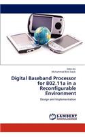 Digital Baseband Processor for 802.11a in a Reconfigurable Environment