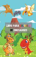 Libro para colorear de dinosaurios