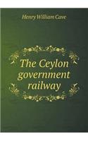 The Ceylon Government Railway