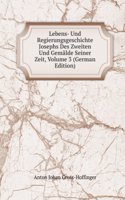 Lebens- Und Regierungsgeschichte Josephs Des Zweiten Und Gemalde Seiner Zeit, Volume 3 (German Edition)
