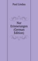 Nur Erinnerungen (German Edition)