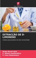 Extracção de D-Limoneno