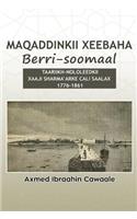 Maqaddinkii Xeebaha Berri-Soomaal