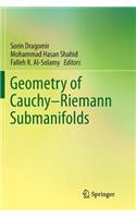 Geometry of Cauchy-Riemann Submanifolds