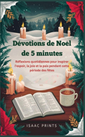 Dévotions de Noël de 5 minutes